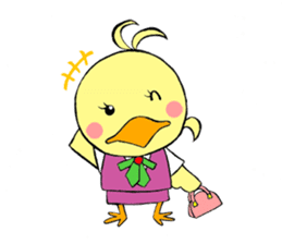 OTSUBONE HIYOKO (Expert employee chick) sticker #12030158