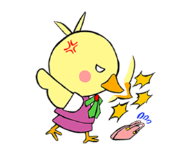OTSUBONE HIYOKO (Expert employee chick) sticker #12030159