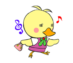 OTSUBONE HIYOKO (Expert employee chick) sticker #12030161