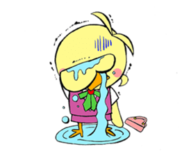OTSUBONE HIYOKO (Expert employee chick) sticker #12030167