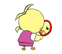 OTSUBONE HIYOKO (Expert employee chick) sticker #12030168