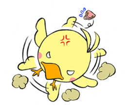 OTSUBONE HIYOKO (Expert employee chick) sticker #12030170