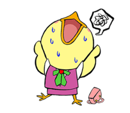OTSUBONE HIYOKO (Expert employee chick) sticker #12030179