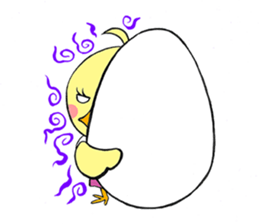 OTSUBONE HIYOKO (Expert employee chick) sticker #12030180