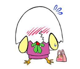 OTSUBONE HIYOKO (Expert employee chick) sticker #12030186