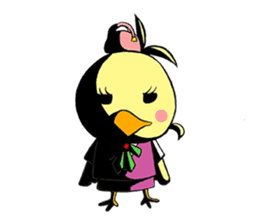 OTSUBONE HIYOKO (Expert employee chick) sticker #12030188