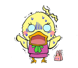 OTSUBONE HIYOKO (Expert employee chick) sticker #12030190