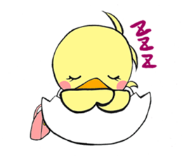 OTSUBONE HIYOKO (Expert employee chick) sticker #12030197