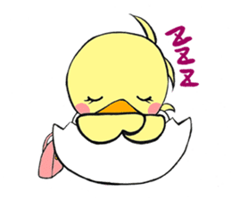OTSUBONE HIYOKO (Expert employee chick) sticker #12030197