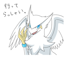 WHITE GRIFFON Sticker sticker #12030266