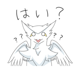 WHITE GRIFFON Sticker sticker #12030292