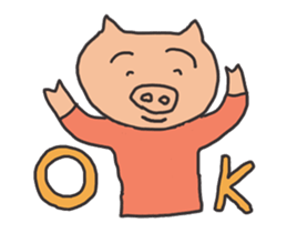 move basic pig sticker #12030719