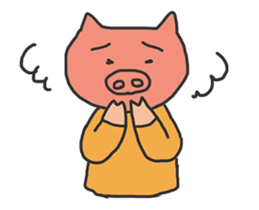 move basic pig sticker #12030722