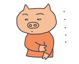move basic pig sticker #12030727