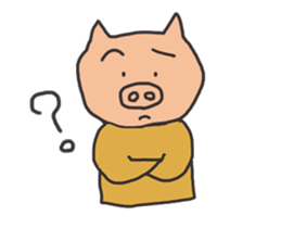 move basic pig sticker #12030739