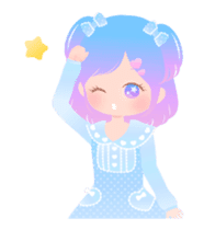 Twinkle Kawaii Girls Animation 2 sticker #12031026