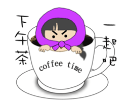 Purple Ninja sister(Animation) sticker #12031596