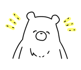 White Bear 3 sticker #12031804