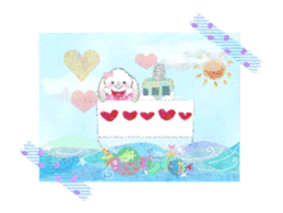 Message of a lop eared rabbit -movie1- sticker #12032231