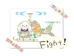 Message of a lop eared rabbit -movie1- sticker #12032232