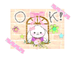 Message of a lop eared rabbit -movie1- sticker #12032237