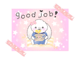 Message of a lop eared rabbit -movie1- sticker #12032240