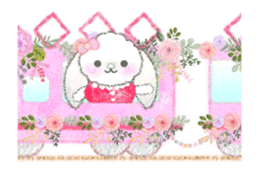 Message of a lop eared rabbit -movie1- sticker #12032243