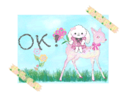 Message of a lop eared rabbit -movie1- sticker #12032246