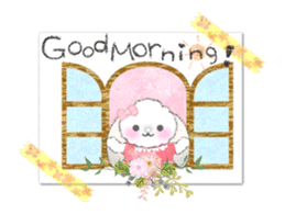 Message of a lop eared rabbit -movie1- sticker #12032248