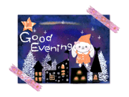 Message of a lop eared rabbit -movie1- sticker #12032249