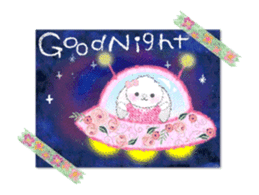 Message of a lop eared rabbit -movie1- sticker #12032250