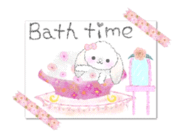 Message of a lop eared rabbit -movie1- sticker #12032251