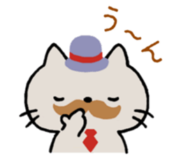 Cat's family sticker sticker #12032633