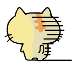 Cat's family sticker sticker #12032635