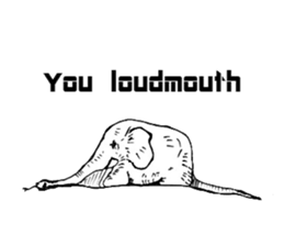 We are animals sticker #12032644