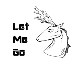 We are animals sticker #12032655