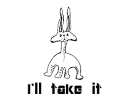 We are animals sticker #12032672