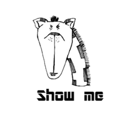 We are animals sticker #12032673