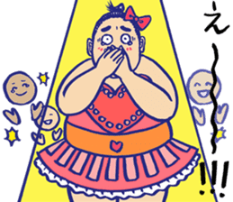 Holiday of the sumo wrestler sticker #12033353