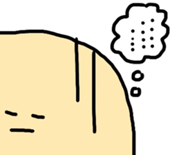 Round people meguworld sticker #12033606