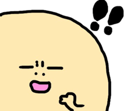 Round people meguworld sticker #12033630