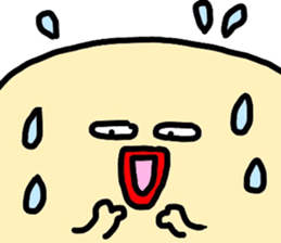 Round people meguworld sticker #12033635