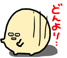 Round people meguworld sticker #12033640