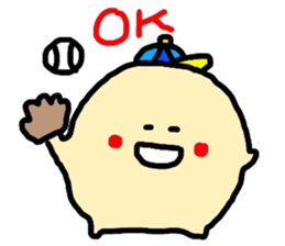 Round people meguworld sticker #12033642