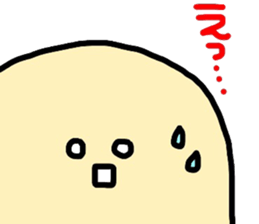 Round people meguworld sticker #12033643