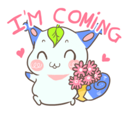 Cute Baby Squirrel sticker #12034337