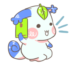 Cute Baby Squirrel sticker #12034340