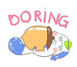 Cute Baby Squirrel sticker #12034350