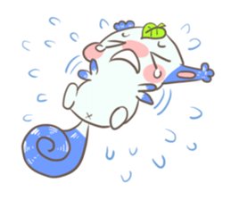 Cute Baby Squirrel sticker #12034357