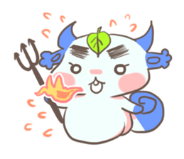 Cute Baby Squirrel sticker #12034361